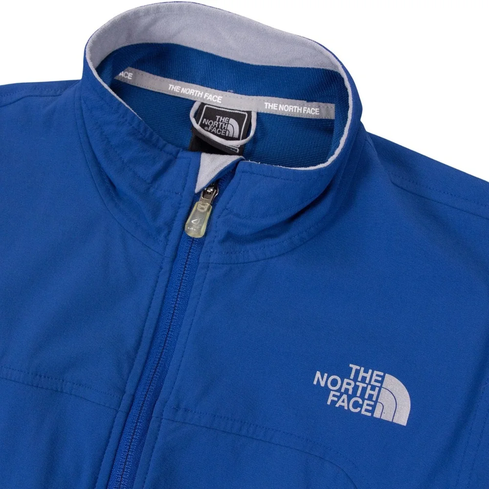 The North Face Flight Series Apex Bionic Vest Mens M Blue Softshell Full Zip